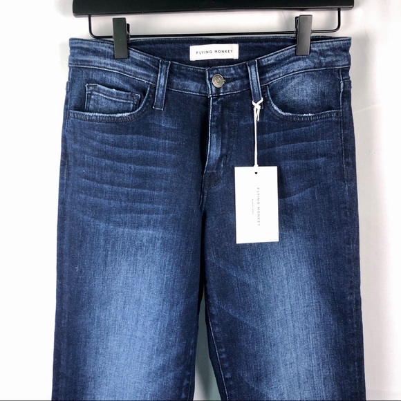 Flying Monkey Ankle Flare Jeans - Picture 2 of 6